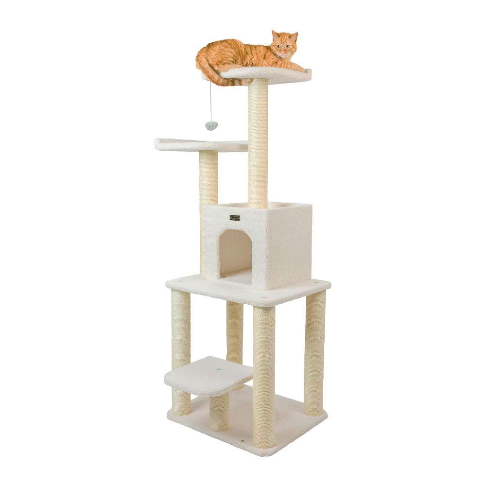 Armarkat B6203 Classic Real Wood Cat Tree, Jackson Galaxy Approved, Five Levels With Condo and Two Perches. Picture 2