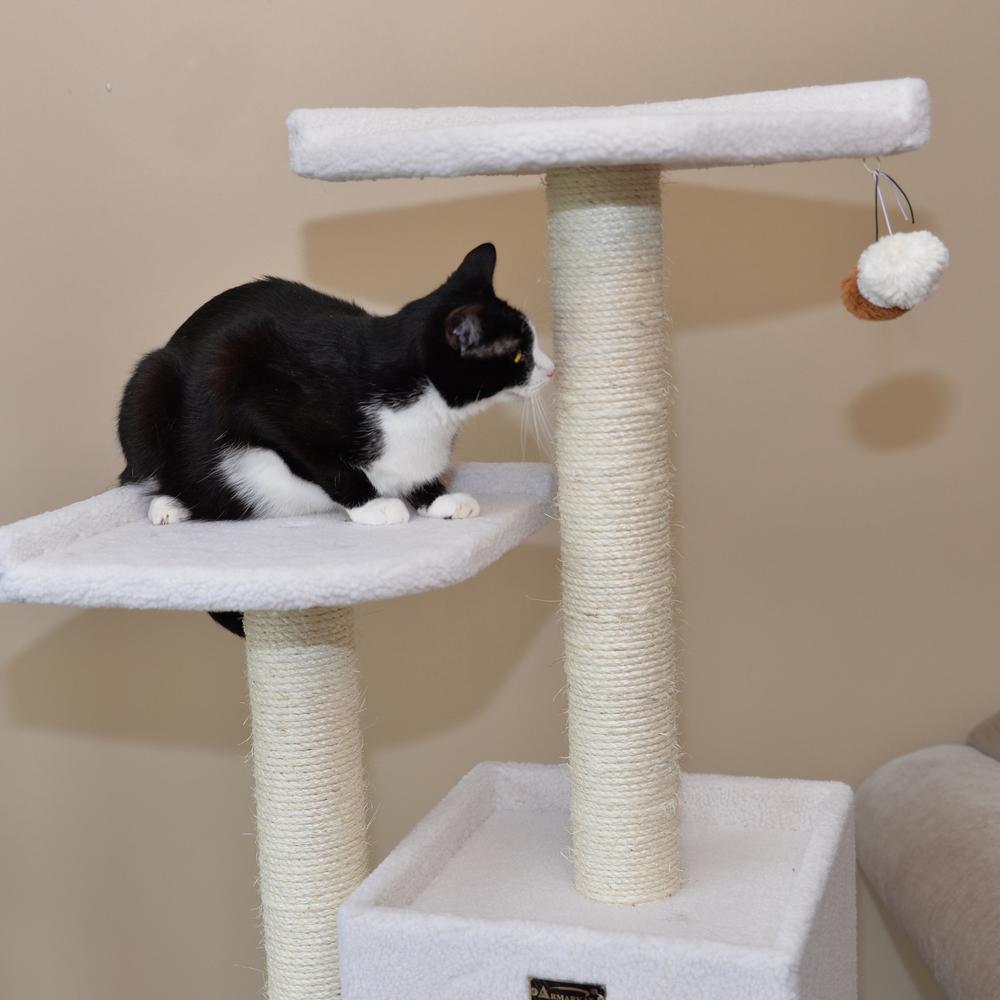Armarkat B6203 Classic Real Wood Cat Tree, Jackson Galaxy Approved, Five Levels With Condo and Two Perches. Picture 5