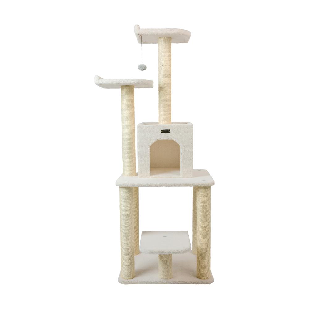 Armarkat B6203 Classic Real Wood Cat Tree, Jackson Galaxy Approved, Five Levels With Condo and Two Perches. Picture 3