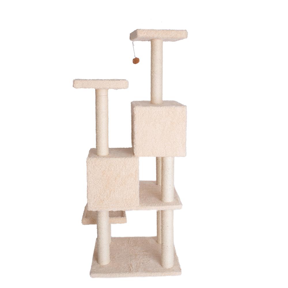 Armarkat Multi-Level Real Wood Cat Tree With Two Spacious Condos, Perches for Kittens Pets Play A6702. Picture 10