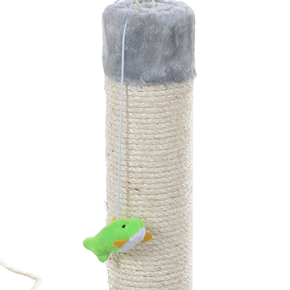 Armarkat Mouse Shape Real Wood Cat Scratcher Toy, Sisal Scratching Post For Kitty TraInIng. Picture 7