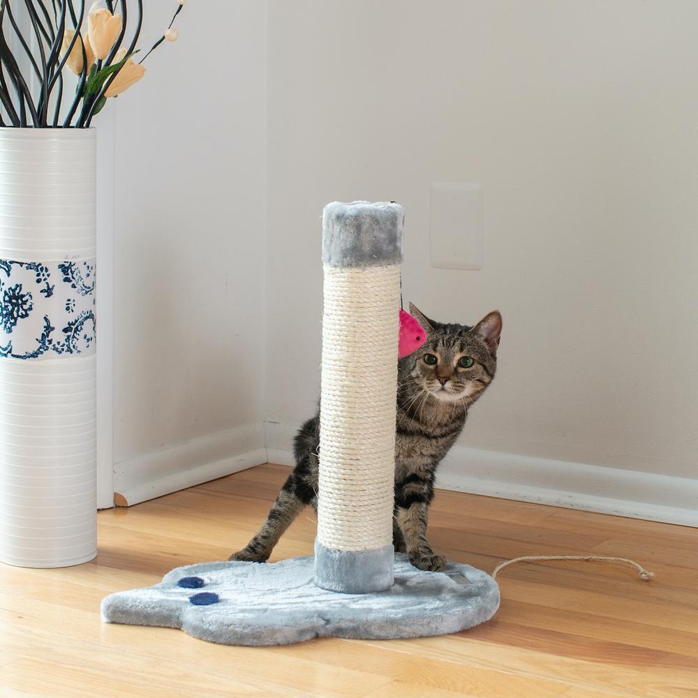 Armarkat Mouse Shape Real Wood Cat Scratcher Toy, Sisal Scratching Post For Kitty TraInIng. Picture 6