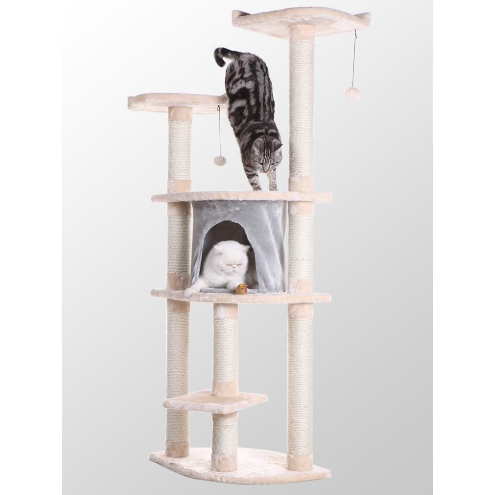Armarkat Classic Cat Tree Model A6401, Blanched Almond

Classic Model A6401. The main picture.