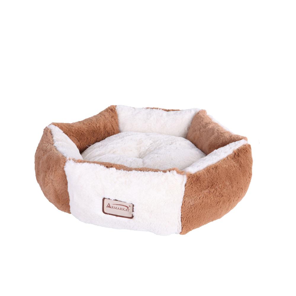 Armarkat Pet Bed Model C02NZS/MB        Earth Brown and Ivory. Picture 10
