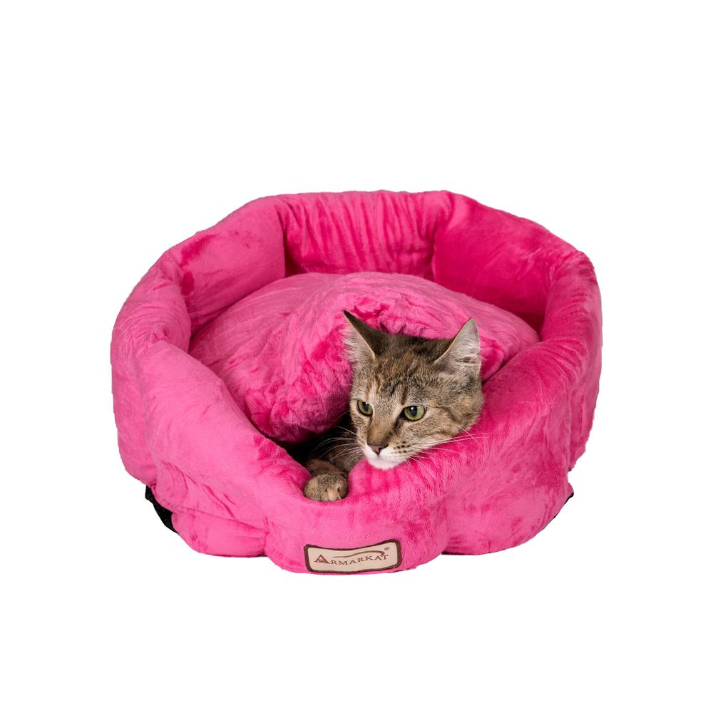 Armarkat Pet Bed Model C03CZ                     Pink. Picture 2