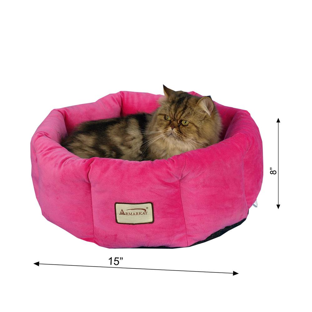 Armarkat Pet Bed Model C03CZ                     Pink. Picture 6