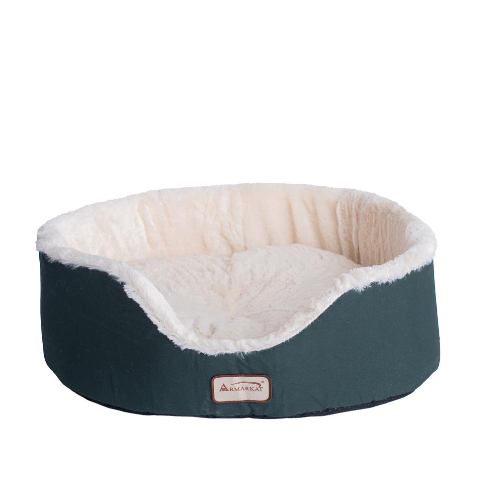 Armarkat Pet Bed Model C04HML/MB   Laurel Green and Ivory. Picture 9