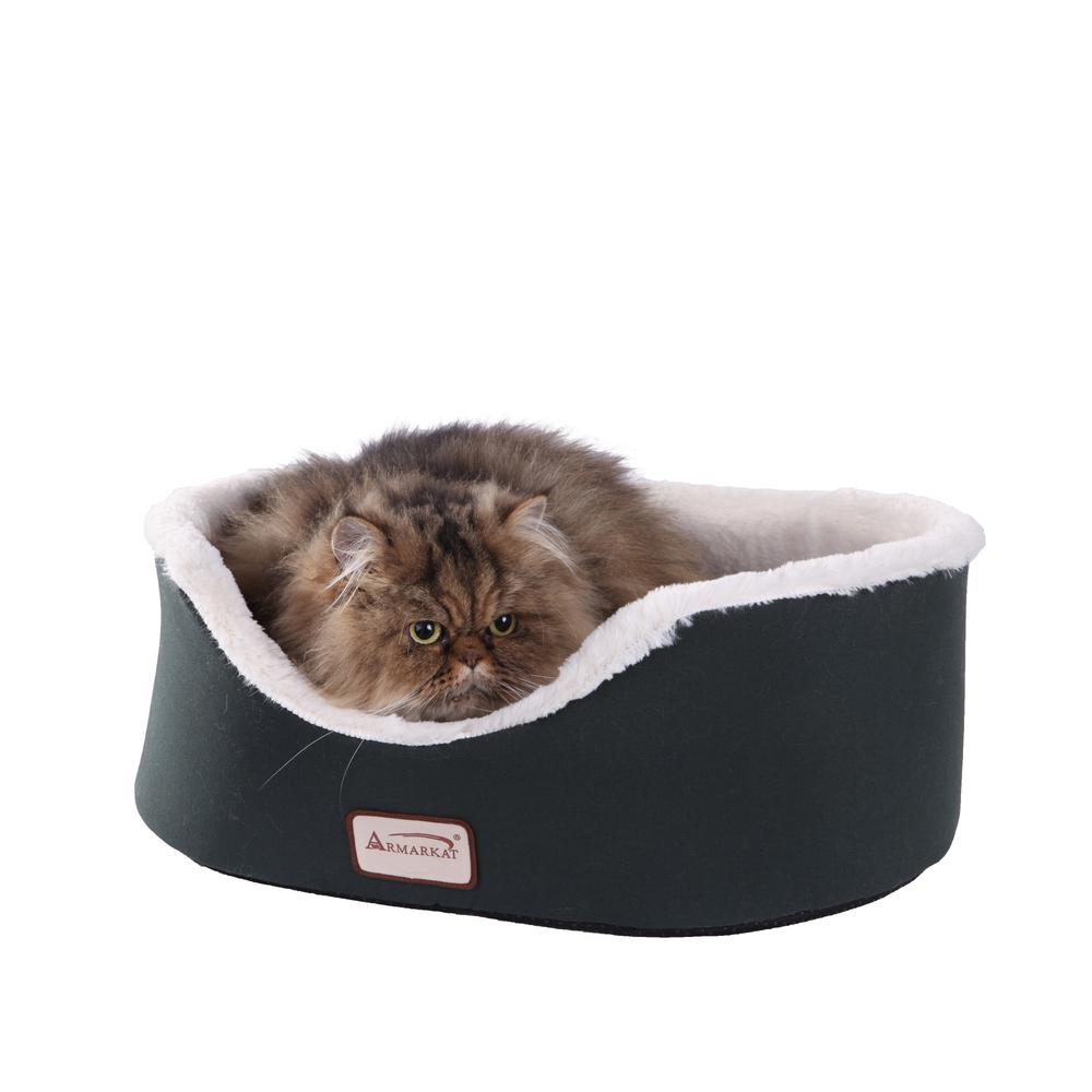 Armarkat Pet Bed Model C04HML/MB   Laurel Green and Ivory. Picture 10