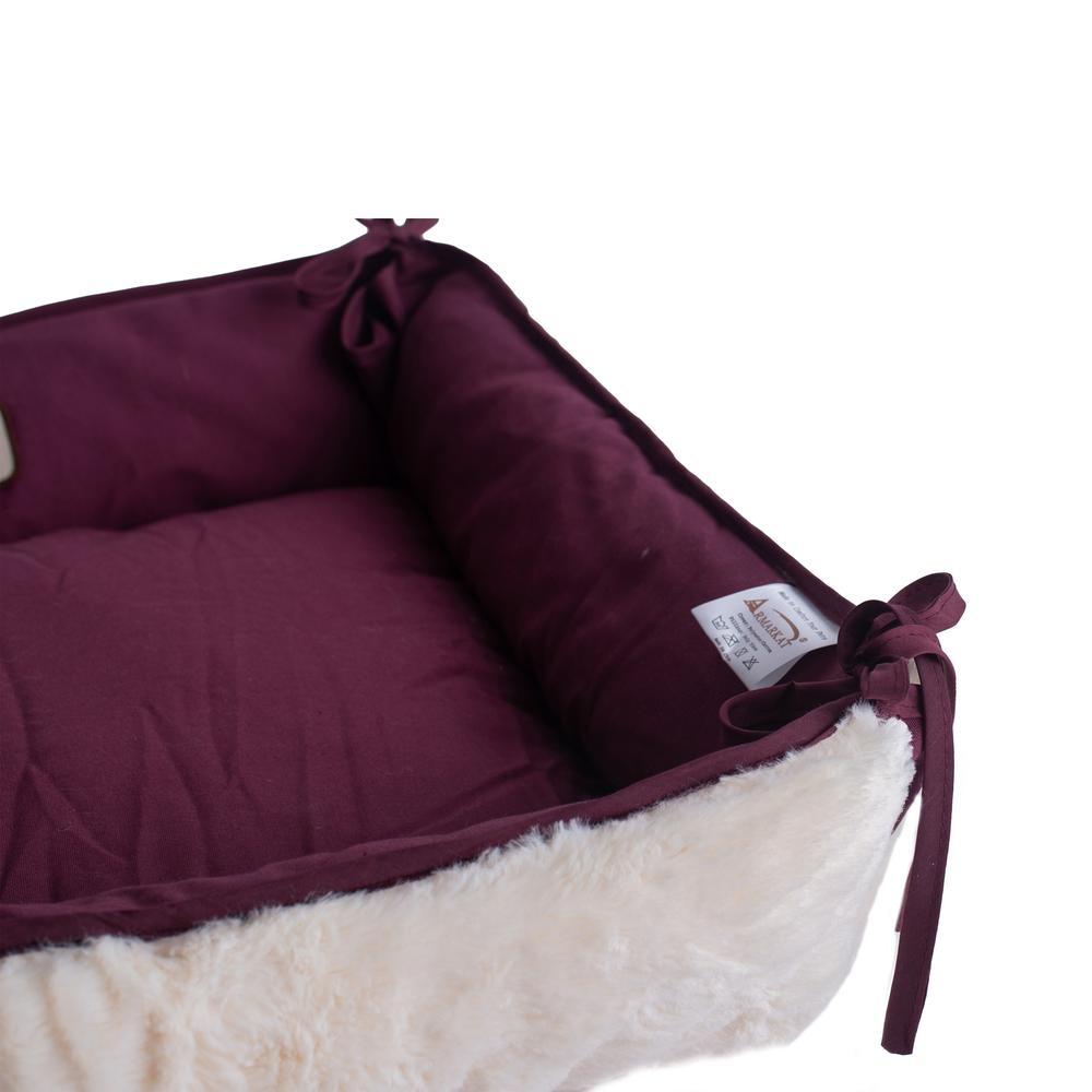 Armarkat Pet Bed Model C06HJH/MB      Burgundy. Picture 11