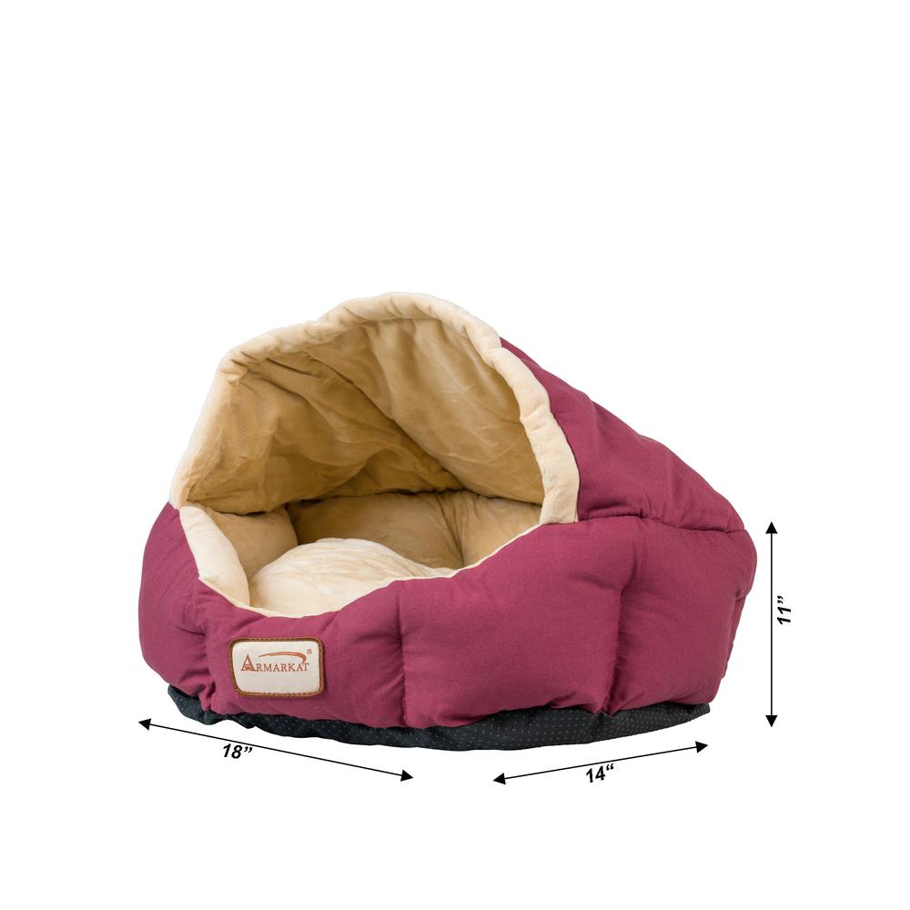 Armarkat Cat Bed Model C08HJH/MH              Beige. Picture 6