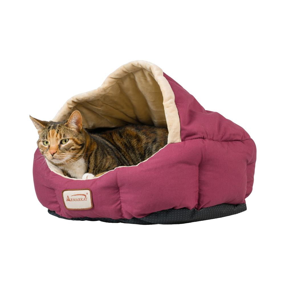 Armarkat Cat Bed Model C08HJH/MH              Beige. Picture 9