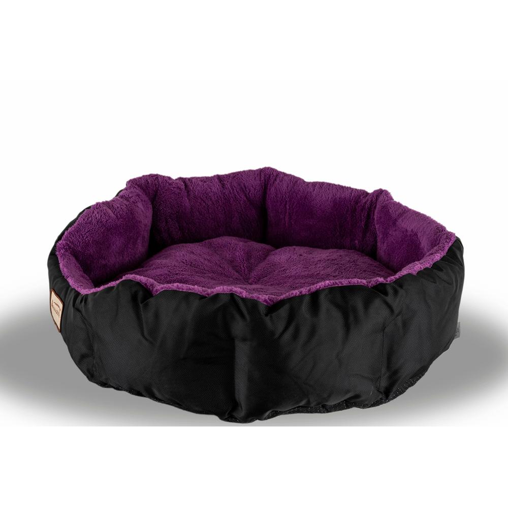 Armarkat Large, Soft Cat Bed in Purple and Black - C101NH/ZH. Picture 9