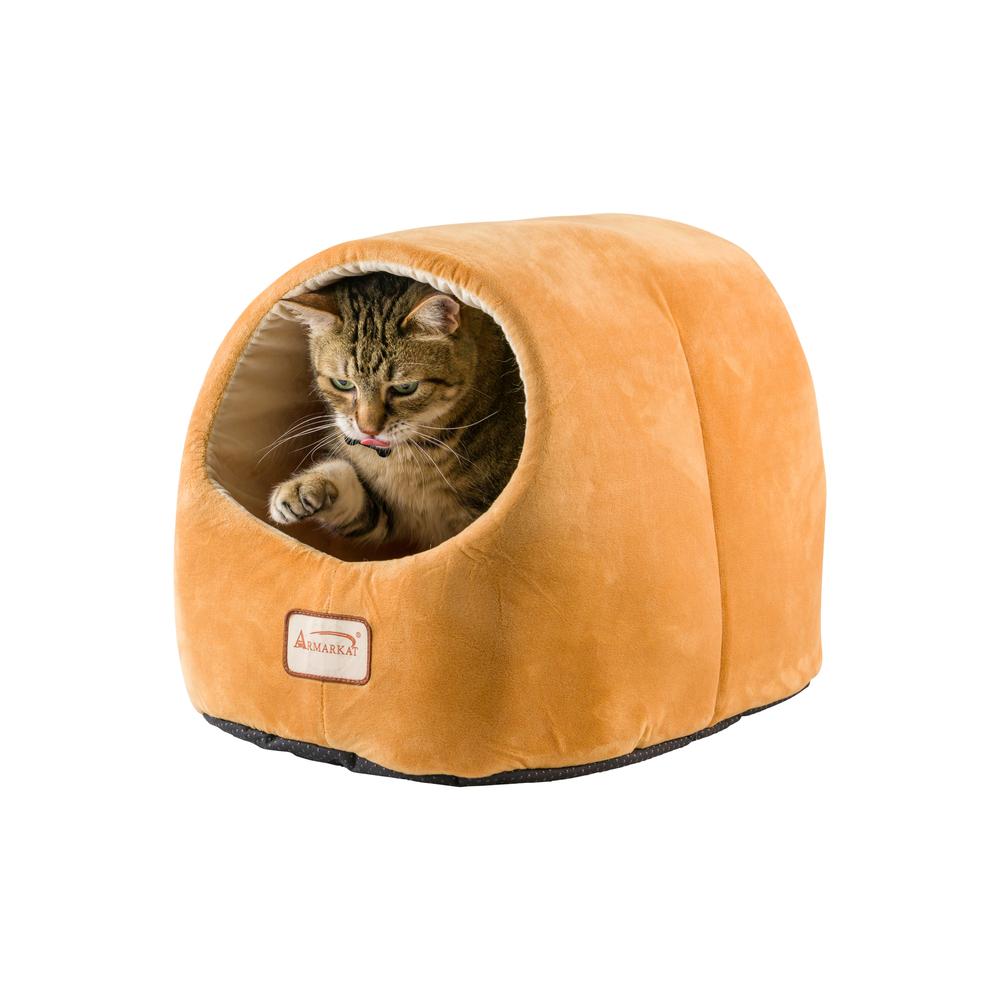 Armarkat Cat Bed Model C11CZS/MH       Brown & Ivory. Picture 9