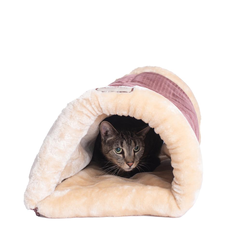 Armarkat Cat Bed/Pad Model C16HTH/MH            Indian Red & Beige. Picture 4