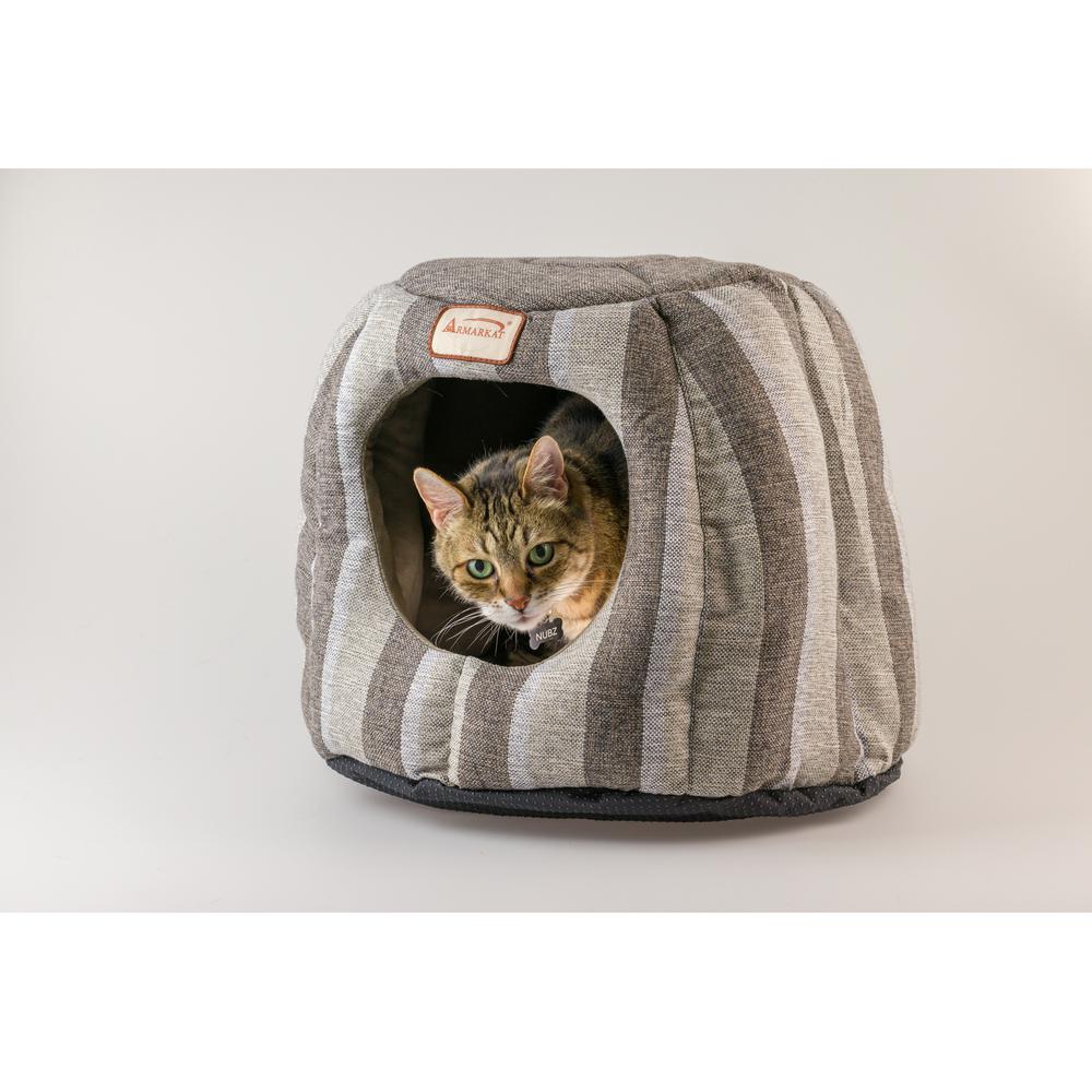 Armarkat Cat Bed Model C30CG,                 Gray and Silver. Picture 10