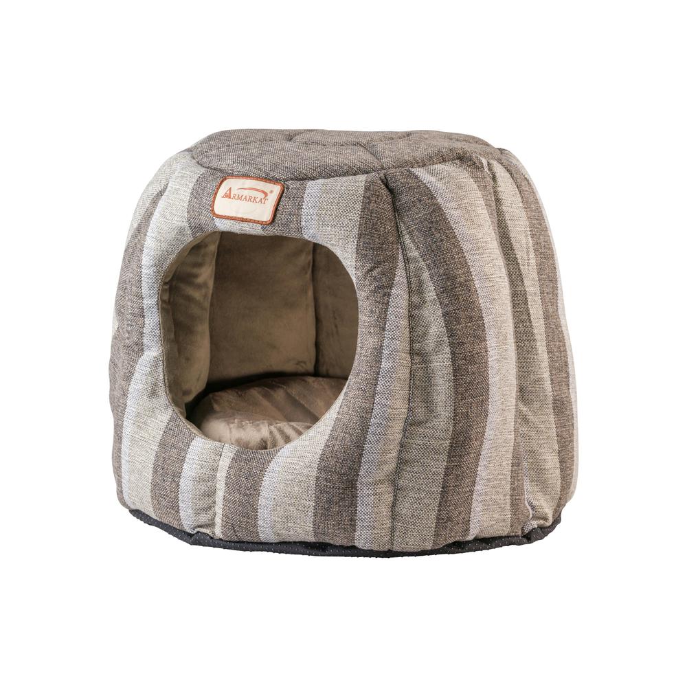 Armarkat Cat Bed Model C30CG,                 Gray and Silver. Picture 12