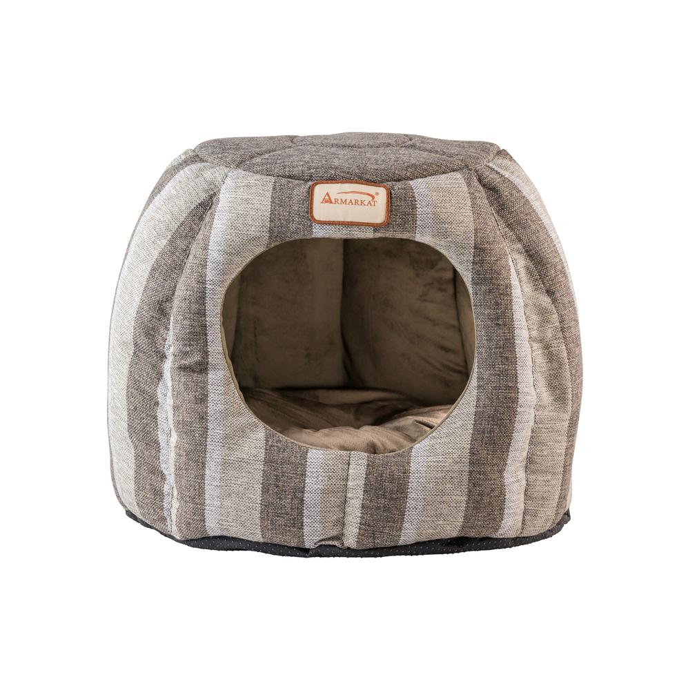 Armarkat Cat Bed Model C30CG,                 Gray and Silver. Picture 13