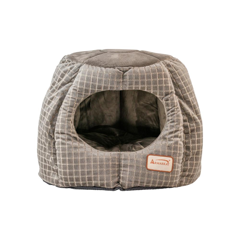 Armarkat Cat Bed Model C30CG,                 Gray and Silver. Picture 15