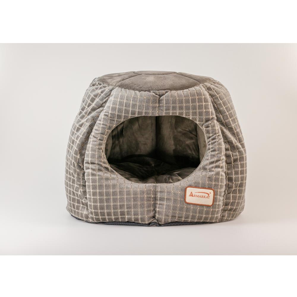 Armarkat Cat Bed Model C30CG,                 Gray and Silver. Picture 19