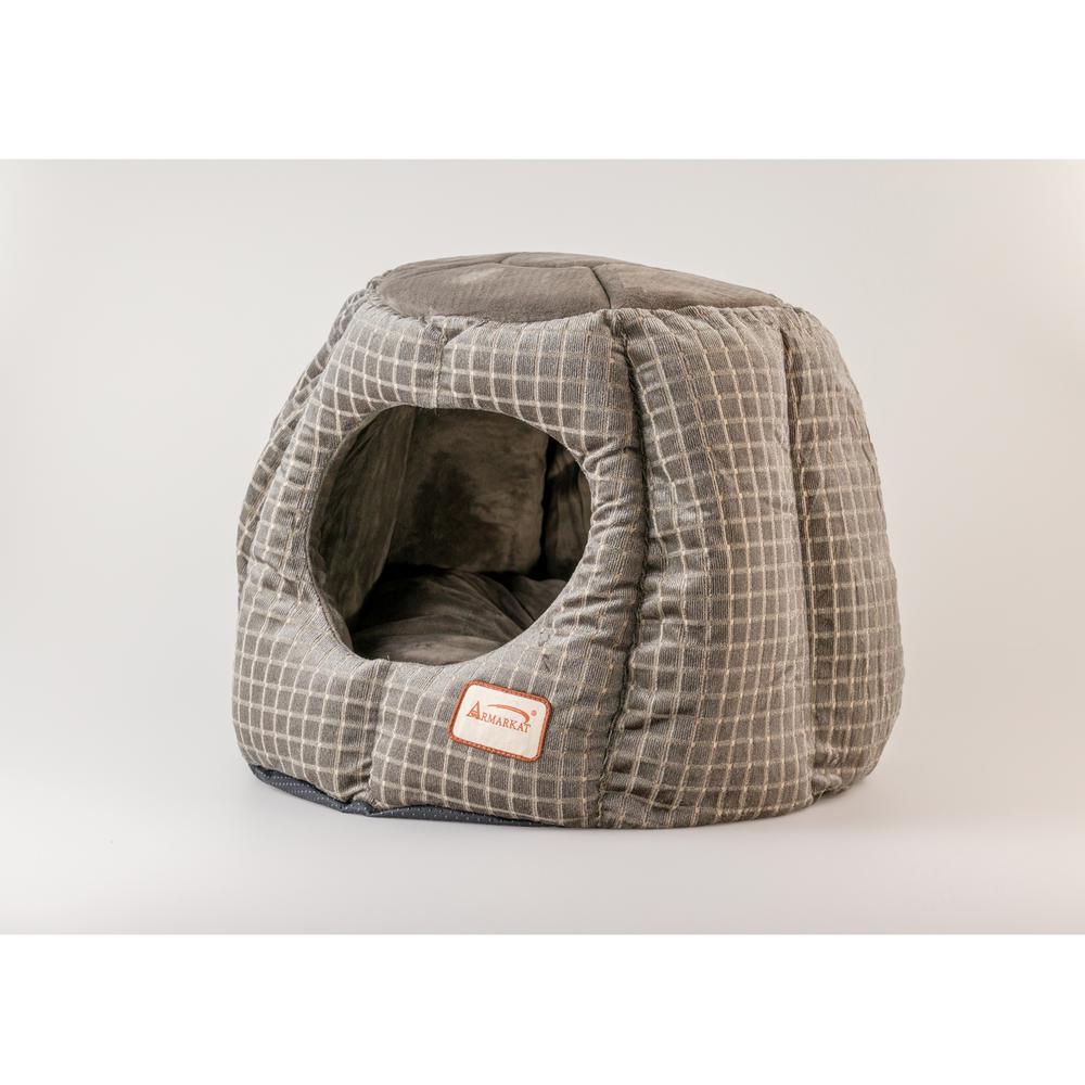 Armarkat Cat Bed Model C30CG,                 Gray and Silver. Picture 23