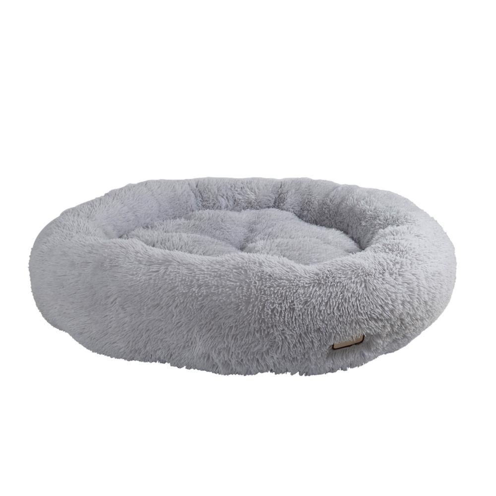 Armarkat Extra Large, Fluffy Gray Round Cat Bed - C71NHS. Picture 2