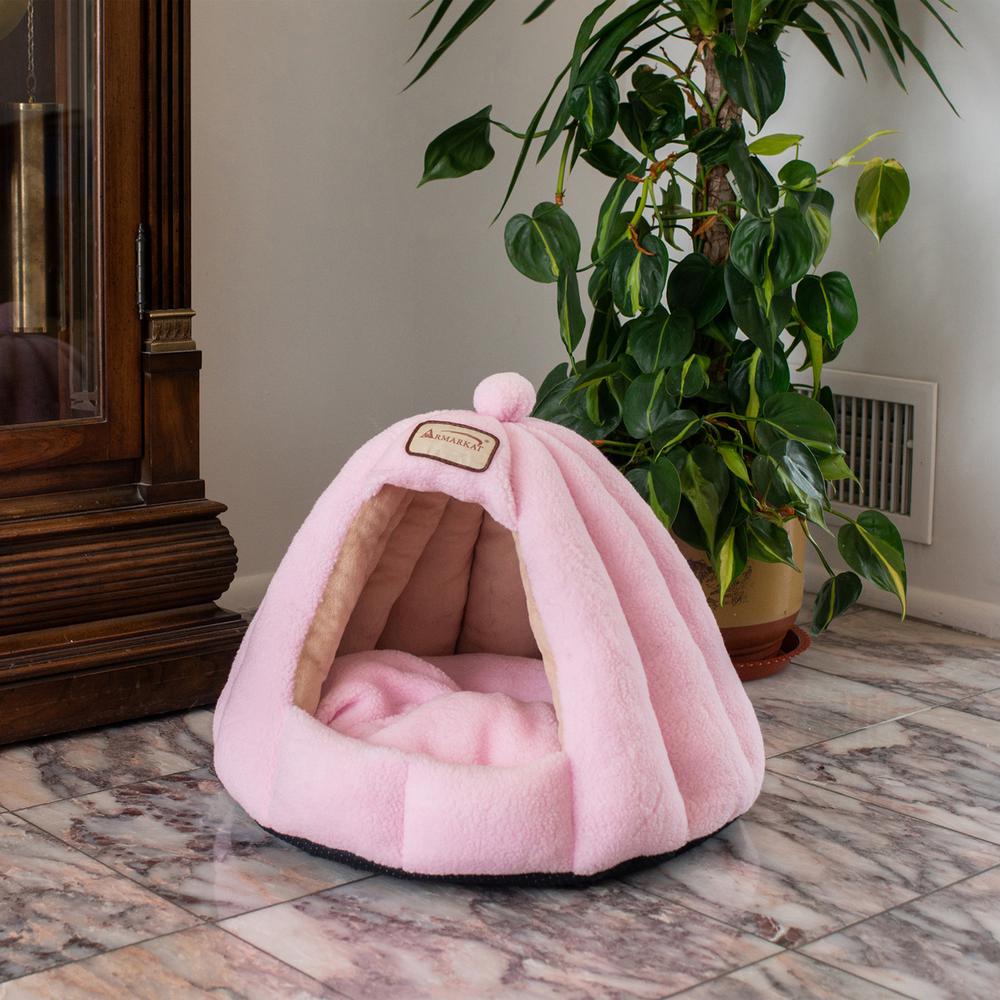 Armarkat Cat Bed Model C95GFS Soft Pink. Picture 5