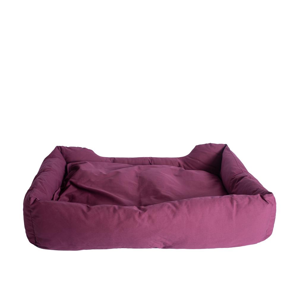 Armarkat Model D01FJH-L Large Burgundy Bolstered Pet Bed. Picture 11