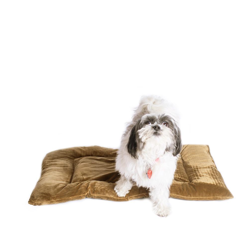 Armarkat Model M01CHL-M Medium Pet Bed Mat with Poly Fill Cushion in Sage Green. Picture 10