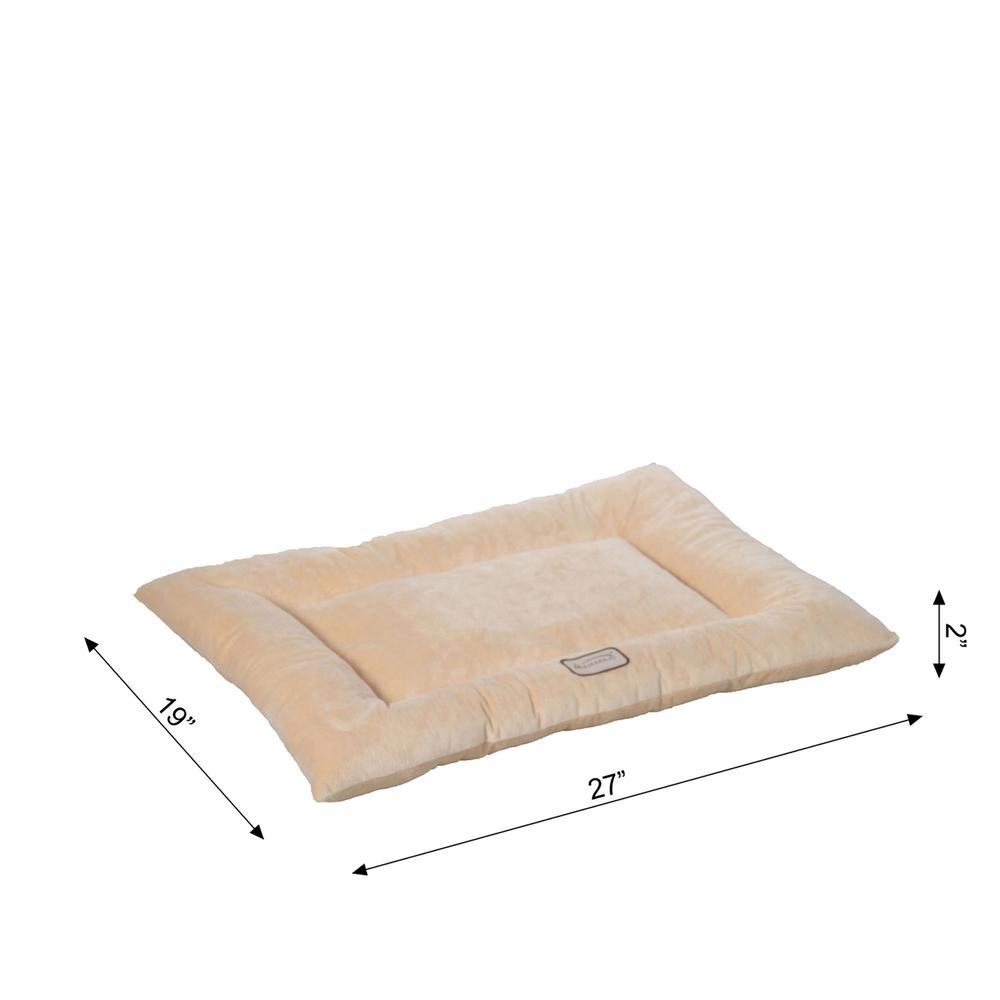 Armarkat Model M01CMH-M Medium Pet Bed Mat with Poly Fill Cushion in Beige. Picture 6