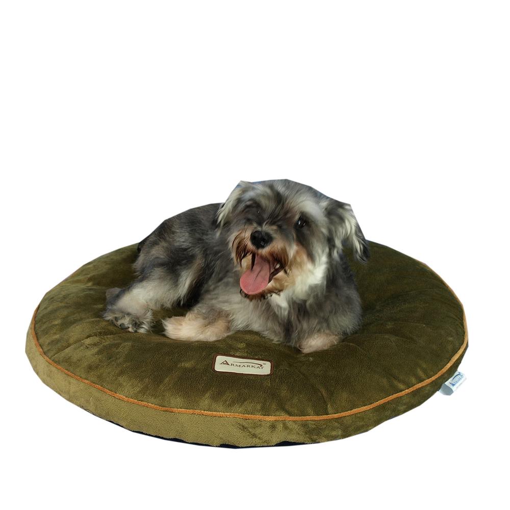 Armarkat Model M04CHL Pet Bed Pad with Poly Fill Cushion in Sage Green. Picture 1