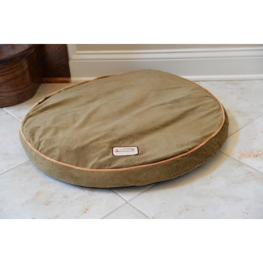 Armarkat Model M04CHL Pet Bed Pad with Poly Fill Cushion in Sage Green. Picture 6
