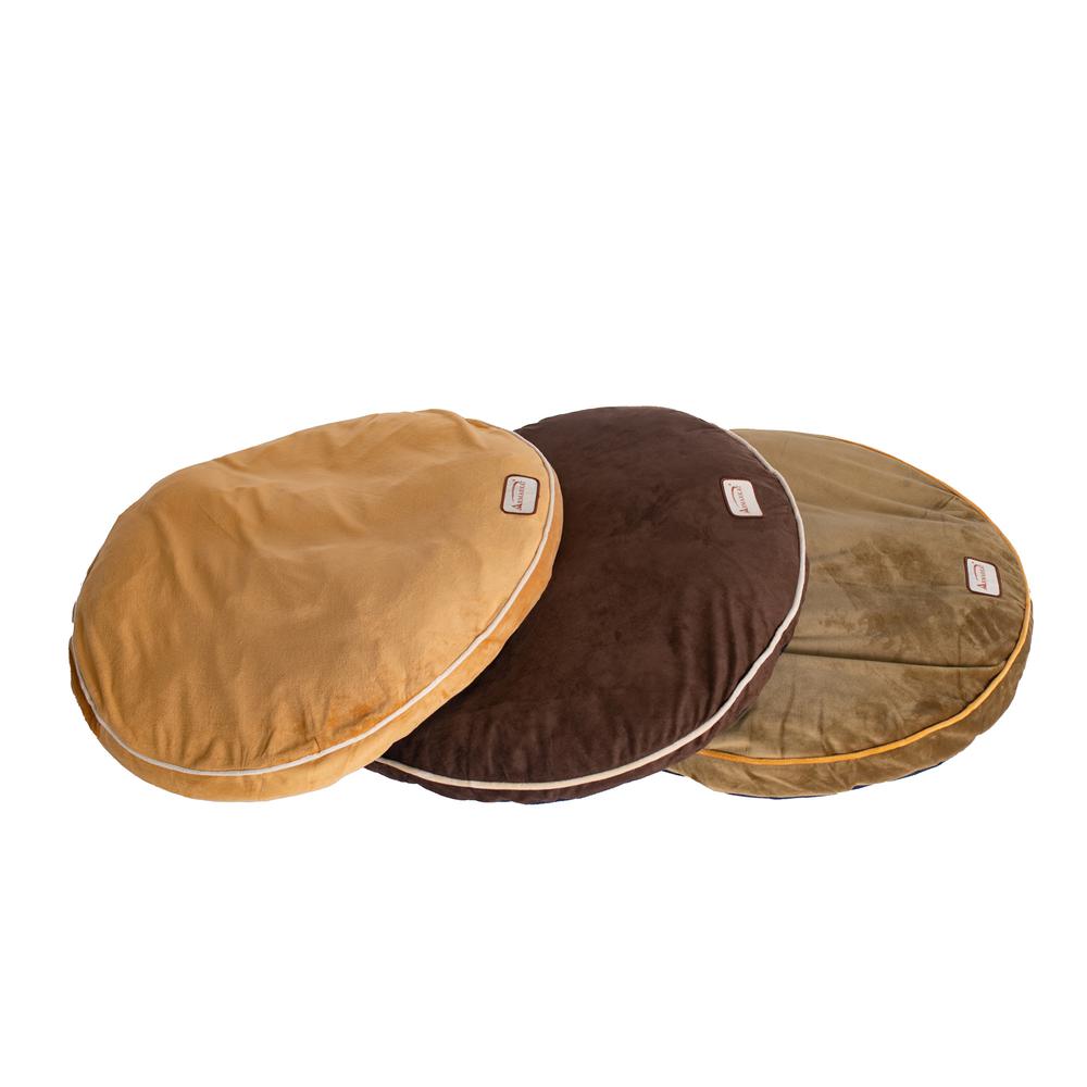 Armarkat Model M04JKF Pet Bed Pad with Poly Fill Cushion in Mocha. Picture 3
