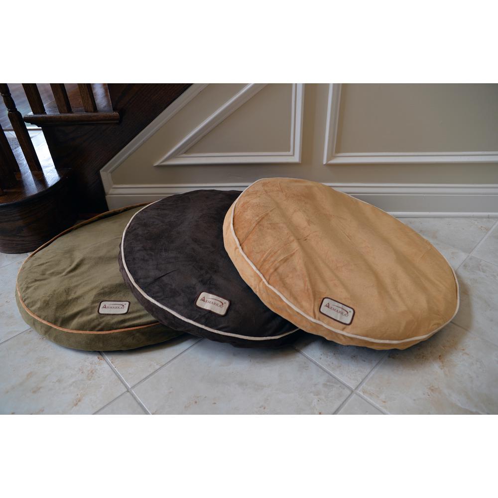 Armarkat Model M04JKF Pet Bed Pad with Poly Fill Cushion in Mocha. Picture 7