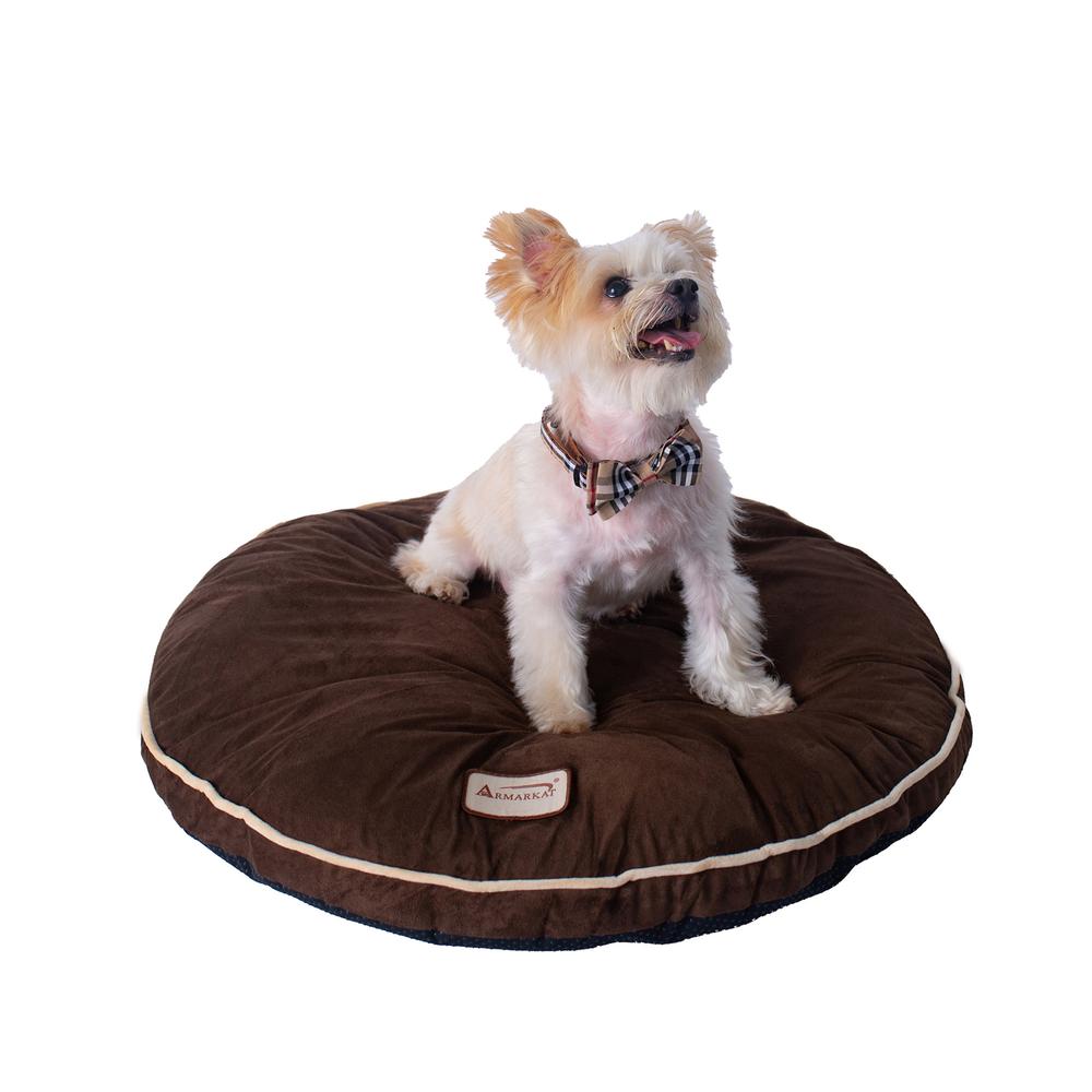 Armarkat Model M04JKF Pet Bed Pad with Poly Fill Cushion in Mocha. Picture 9