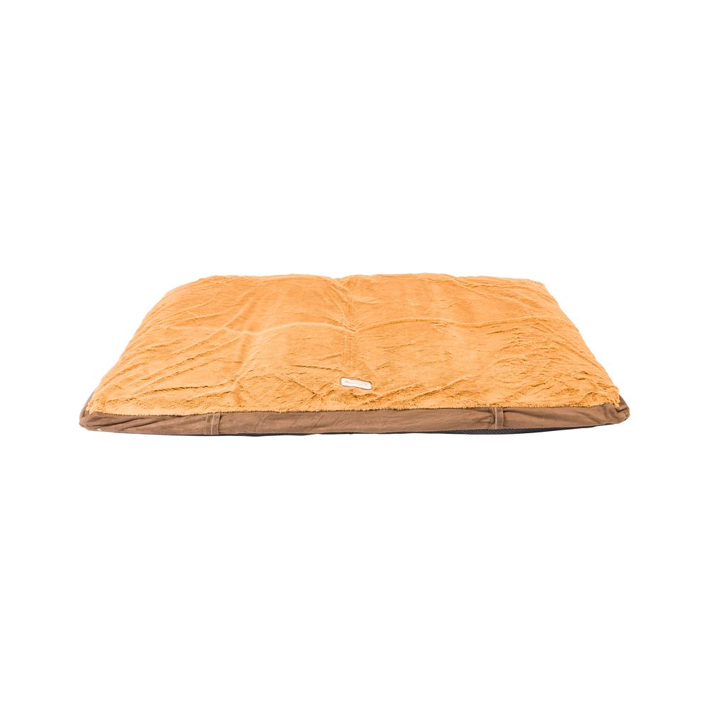 Armarkat Model M05HKF/ZS-L Large Pet Bed Mat with Poly Fill Cushion in Earth Brown & Mocha. Picture 10