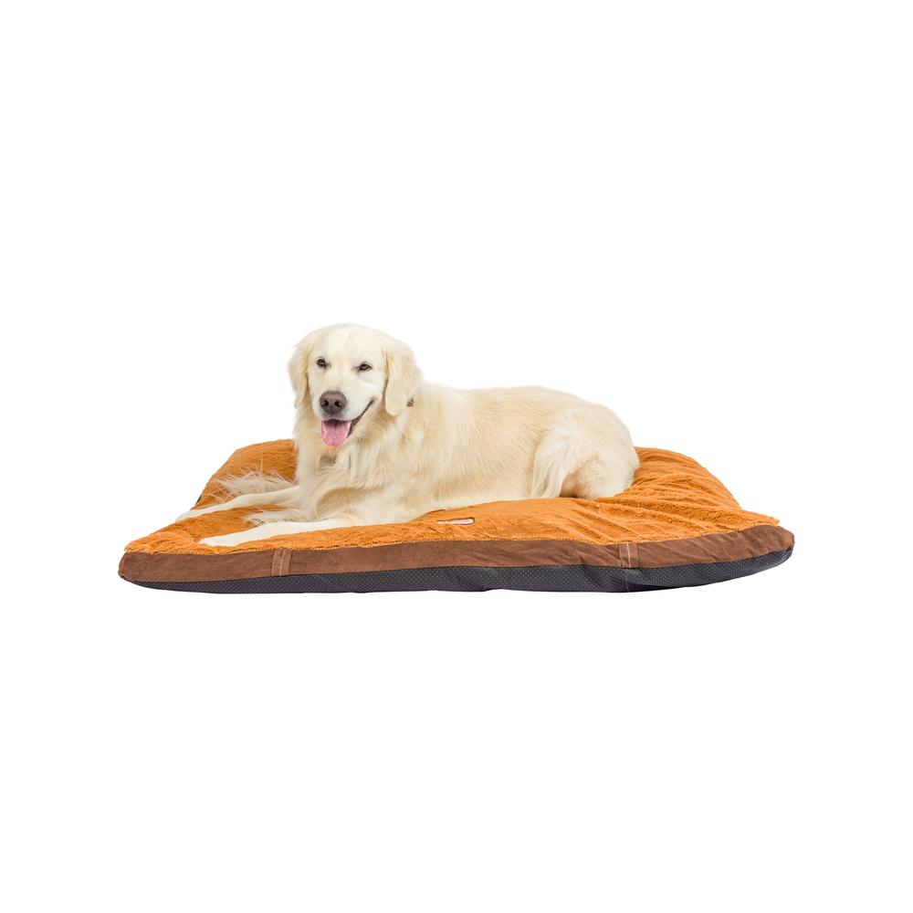 Armarkat Model M05HKF/ZS-XL Extra Large Pet Bed Mat with Poly Fill Cushion in Mocha & Earth Brown. Picture 9
