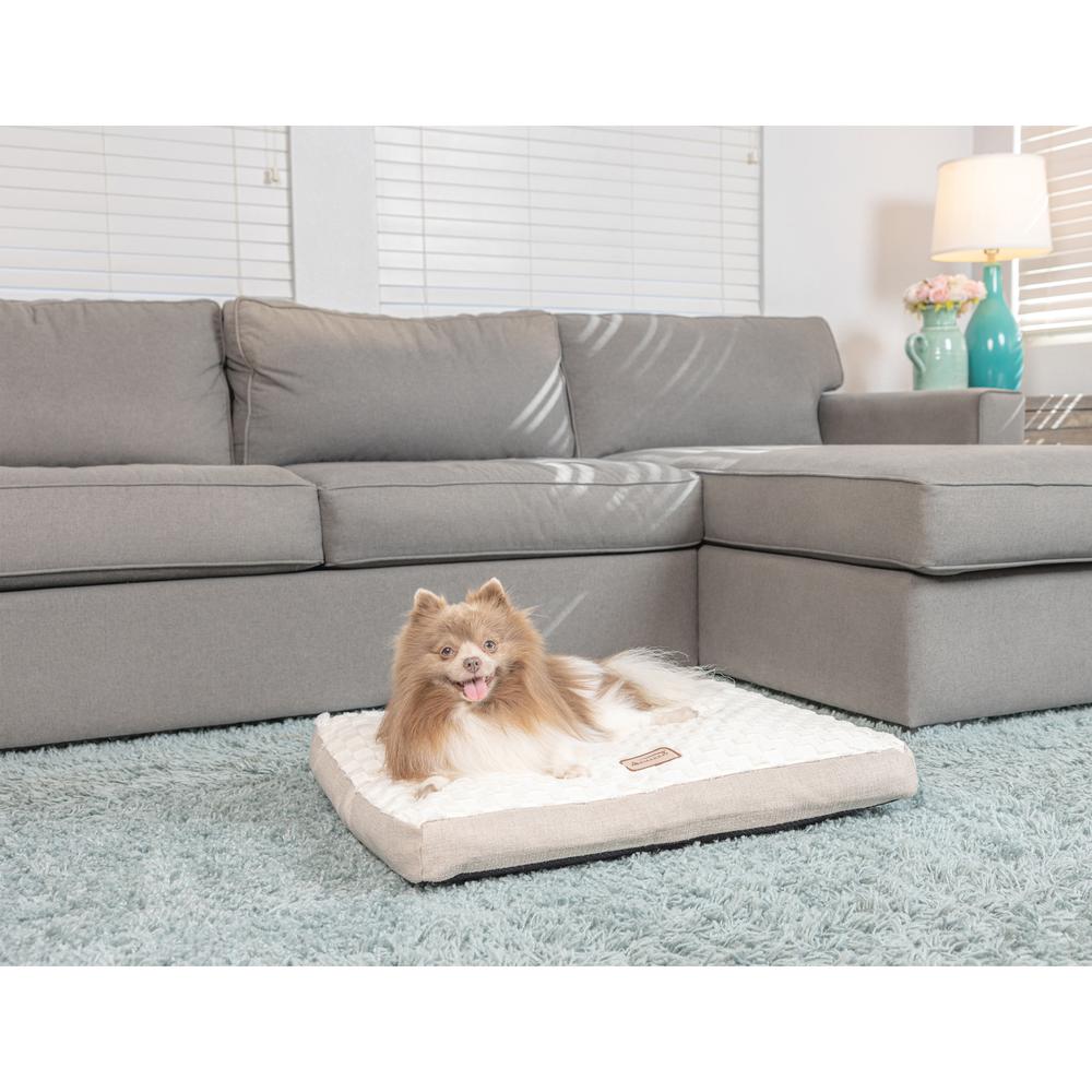 Armarkat Mat Model M12HMB/MB-M Medium With Handle, Dog Crate Mat with Poly Fill Cushion & Removable Cover. Picture 4
