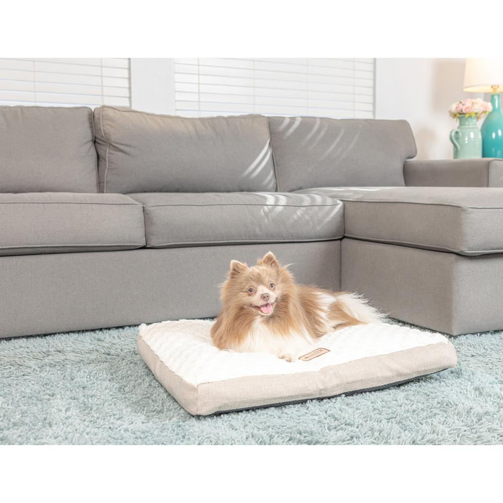 Armarkat Mat Model M12HMB/MB-M Medium With Handle, Dog Crate Mat with Poly Fill Cushion & Removable Cover. Picture 5