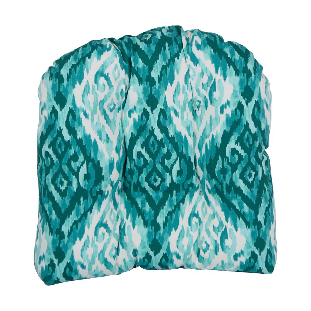 19-inch U-Shaped Spun Polyester Outdoor Tufted Dining Chair Cushion  93184-1CH-OD-226. Picture 2