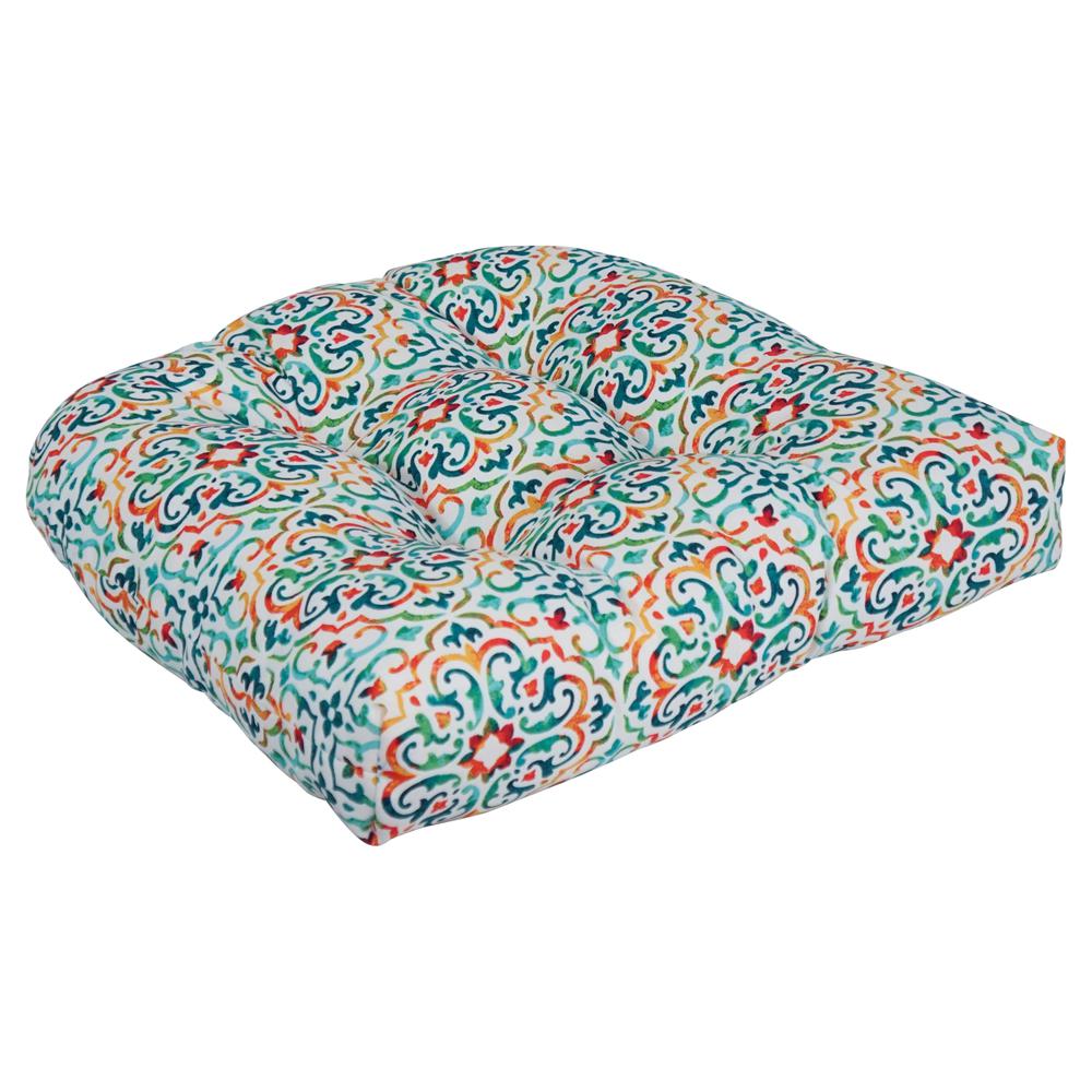 19-inch U-Shaped Spun Polyester Outdoor Tufted Dining Chair Cushion  93184-1CH-OD-241. Picture 1