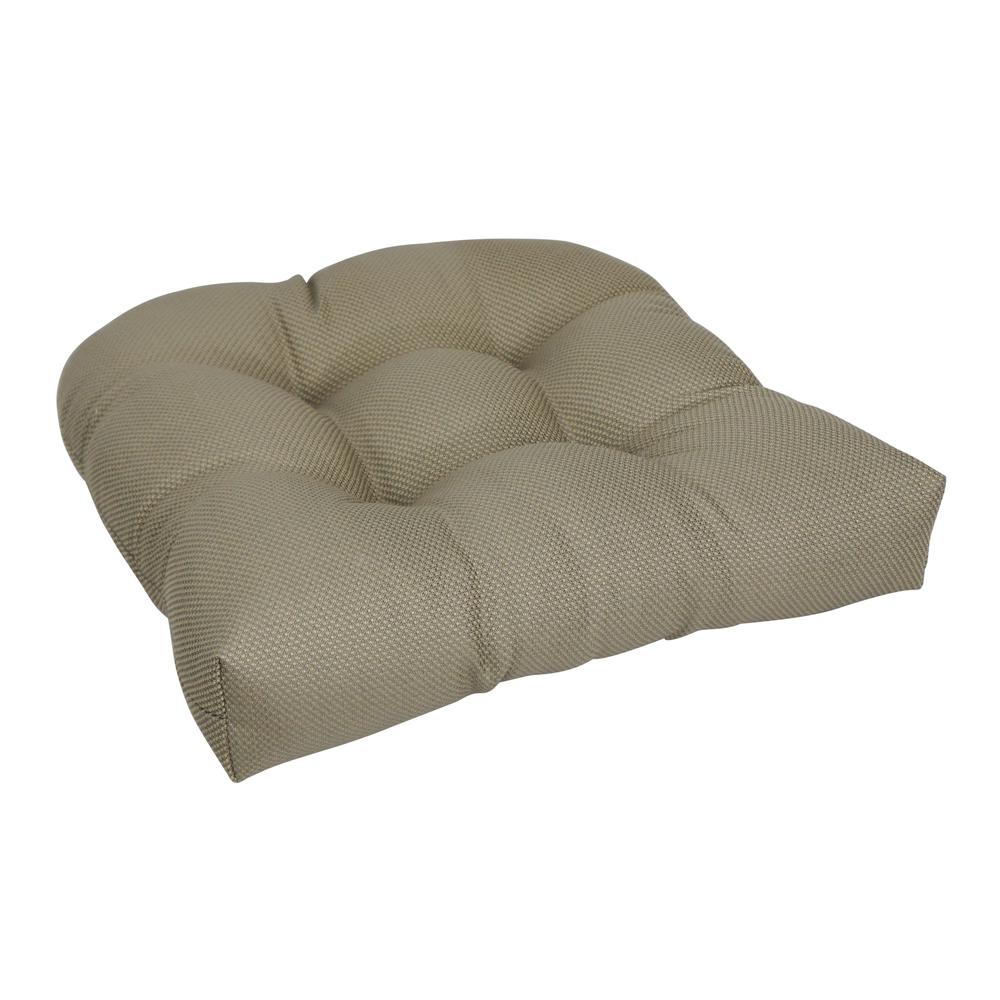 19-inch U-Shaped Premium Outdoor Tufted Dining Chair Cushion  93184-1CH-PO-013. Picture 1