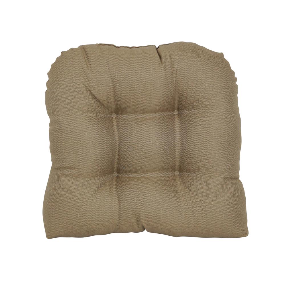 19-inch U-Shaped Premium Outdoor Tufted Dining Chair Cushions (Set of 2)  93184-2CH-PO-010. Picture 2