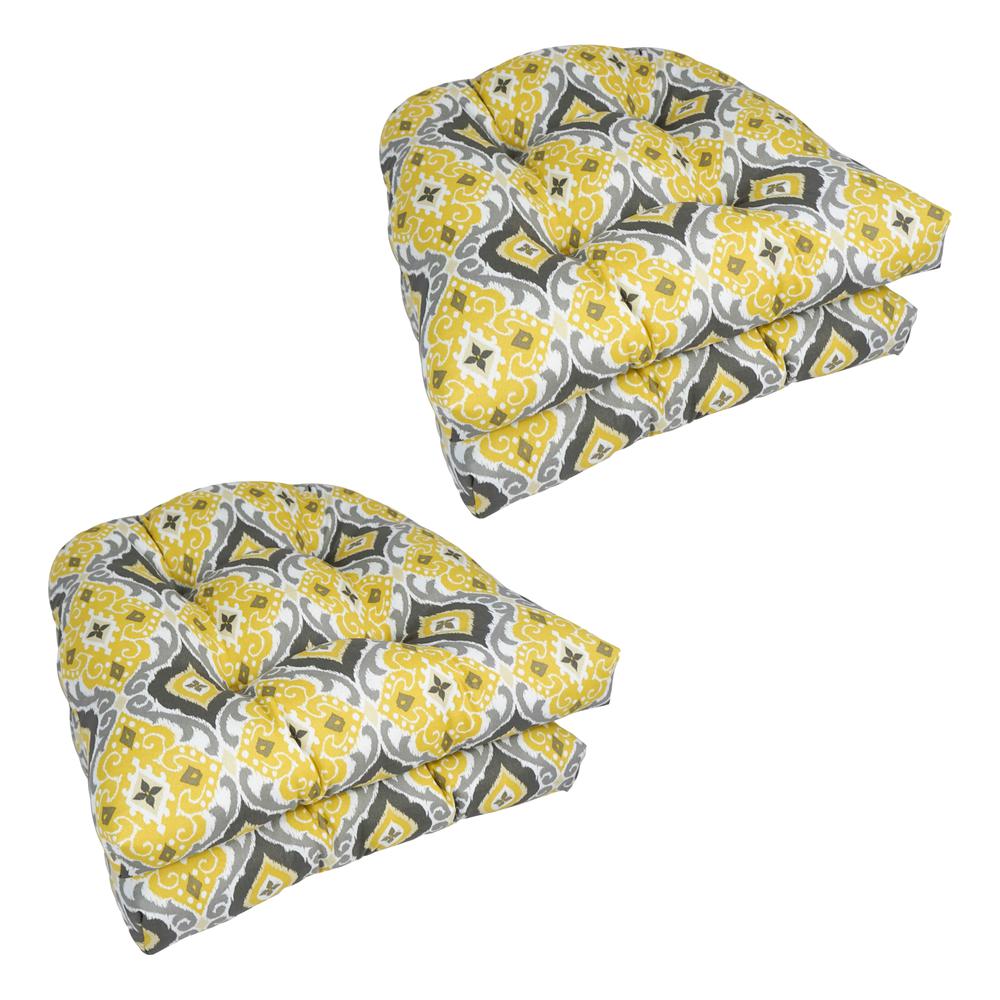 19-inch U-Shaped Dining Chair Cushions (Set of 4)  93184-4CH-JO15-014. The main picture.