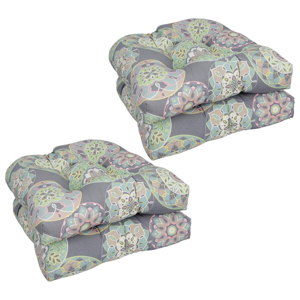 19-inch U-Shaped Dining Chair Cushions (Set of 4)  93184-4CH-OD-106. Picture 1