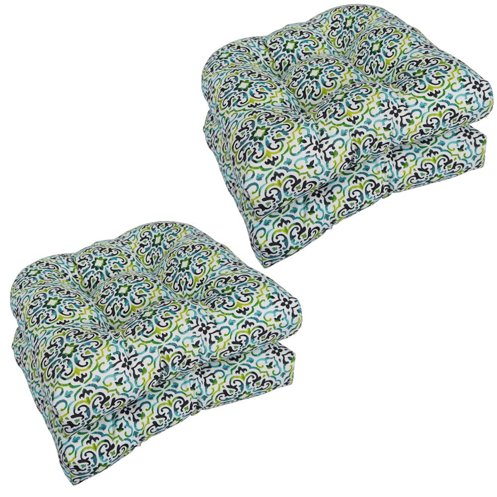 19-inch U-Shaped Dining Chair Cushions (Set of 4)  93184-4CH-OD-118. Picture 1