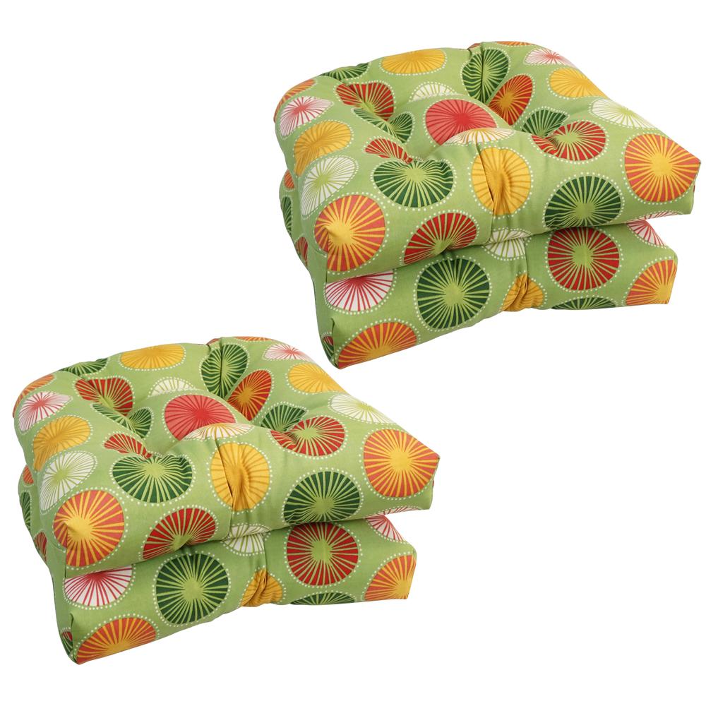 19-inch U-Shaped Dining Chair Cushions (Set of 4)  93184-4CH-OD-127. Picture 1
