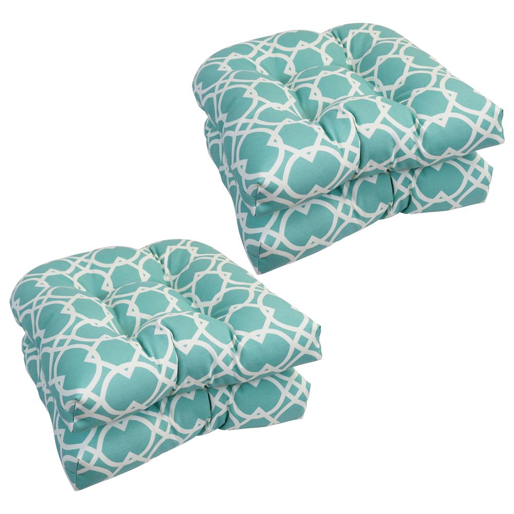 19-inch U-Shaped Dining Chair Cushions (Set of 4)  93184-4CH-OD-144. Picture 1