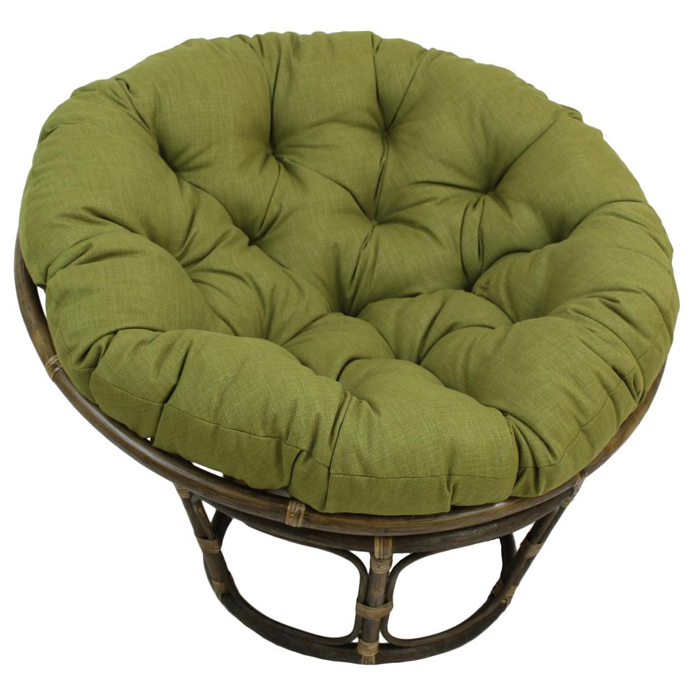 52-inch Solid Outdoor Spun Polyester Papasan Cushion (Fits 50-inch Papasan Frame)  93302-52-REO-SOL-02. Picture 1