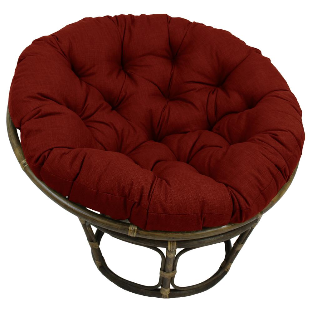 52-inch Solid Outdoor Spun Polyester Papasan Cushion (Fits 50-inch Papasan Frame)  93302-52-REO-SOL-04. Picture 1