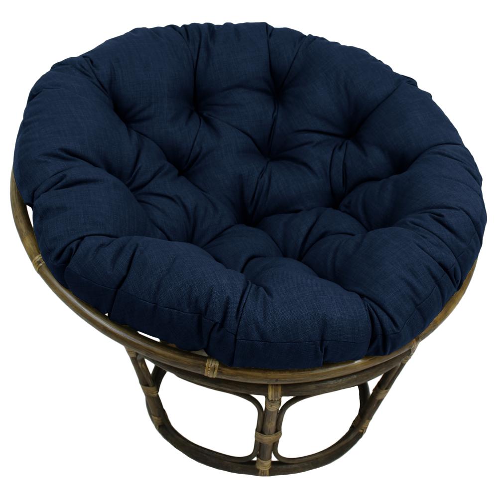 52-inch Solid Outdoor Spun Polyester Papasan Cushion (Fits 50-inch Papasan Frame)  93302-52-REO-SOL-05. Picture 1